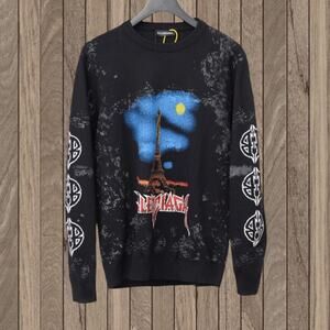 Balenciaga Black Crew Neck Top
